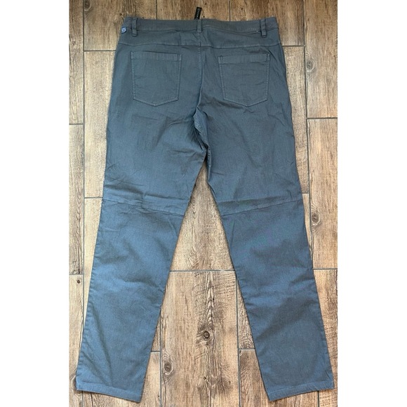 Lululemon ABC Pants Mens 36 Gray LM5670S Performance Cotton/Nylon/Elastane Blend - Picture 2 of 6